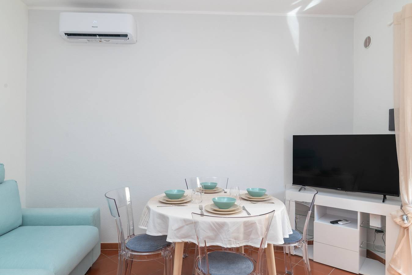 Ganze Wohnung, Ferienwohnung 'Relax Porto Mannu' mit Meerblick, Wi-Fi und Klimaanlage in Capo d'Orso, Palau (Sardinien)
