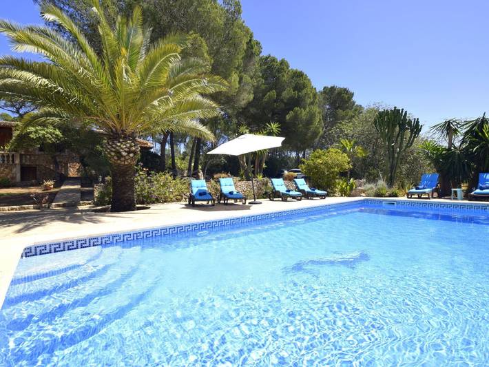Finca mit Pool für 7 Personen, mit Garten und Pool sowie Ausblick und Terrasse, mit Haustier in Felanitx - 3