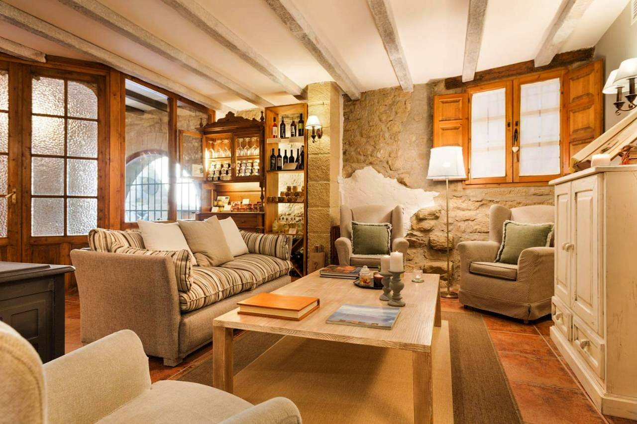 Double Room with Courtyard View in Uncastillo, Provincia de Zaragoza