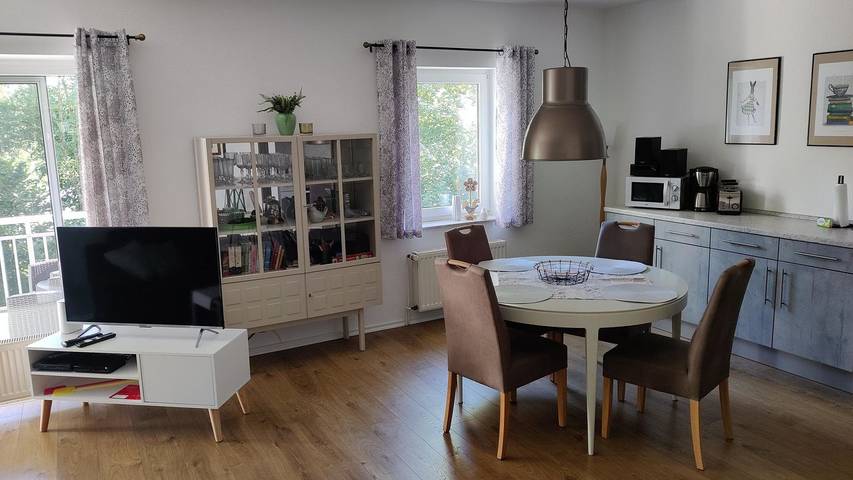 Ferienwohnung für 4 Personen, mit Balkon, mit Haustier in Lalendorf