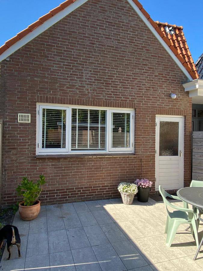 Maison de vacances pour 3 personnes, avec vue ainsi que jardin et terrasse