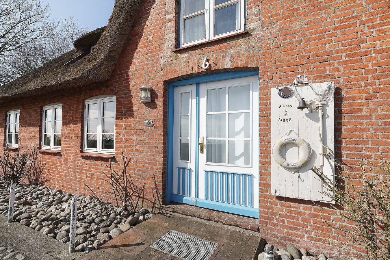 Ganze Wohnung, Apartment „Berlin“ mit Gemeinschaftsterrasse, Gemeinschaftsgarten und Wlan in Pellworm, Nordseeküste