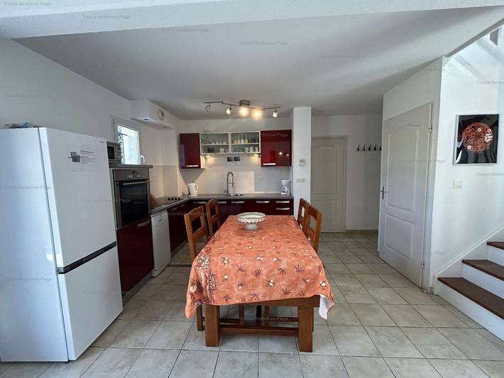 Location de vacances pour 7 personnes, avec terrasse dans Narbonne Plage - 2