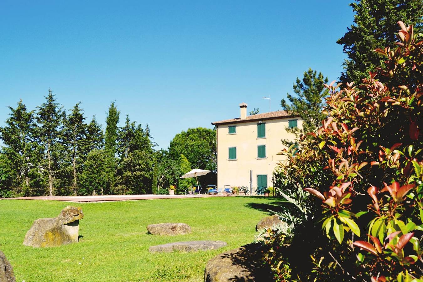 Villa for 12 personer med badebasseng in Provinsen Arezzo