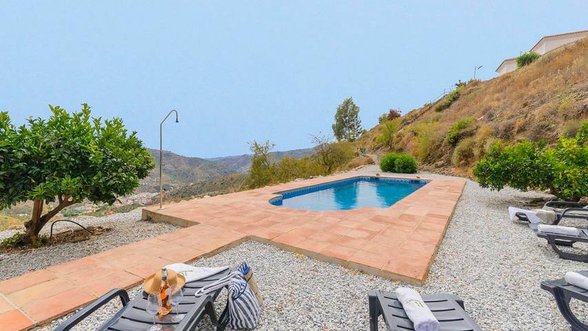 Casa rural para 8 personas, con piscina y balcón/terraza en Arenas - 3