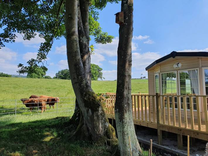 Holiday rental for 4 people, with balcony, child-friendly in Denbighshire