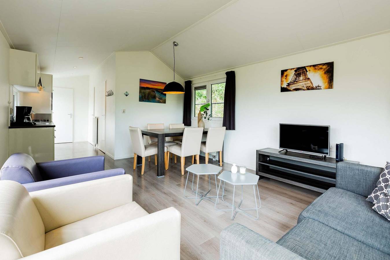 Europarcs Noordwijkse Duinen — Comfort 5 personen in Noordwijk, Nederlandse Noordzeekust