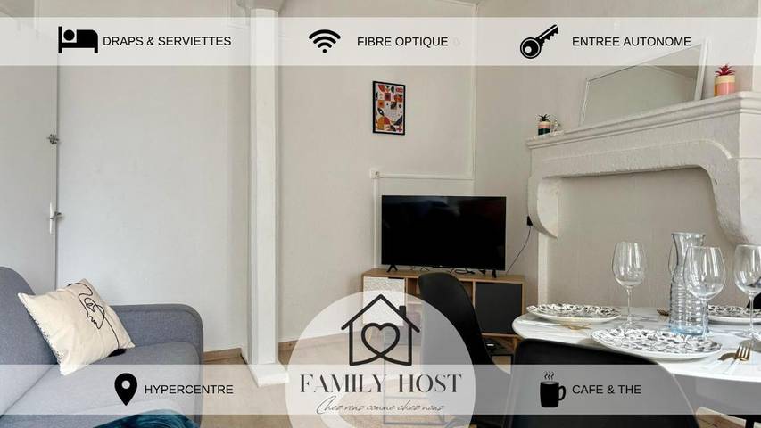 Appartement de vacances pour 4 personnes, avec terrasse, animaux acceptés