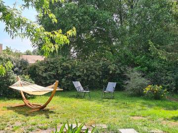 Chambre d’hôte pour 2 personnes, avec terrasse et vue à Parentis-en-Born