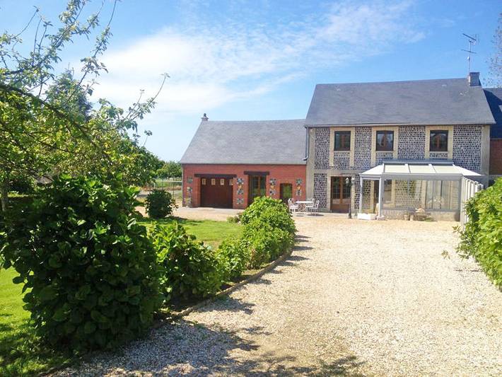 Gîte pour 6 personnes, avec Terrasse et Jardin à Saint-Jouin-Bruneval