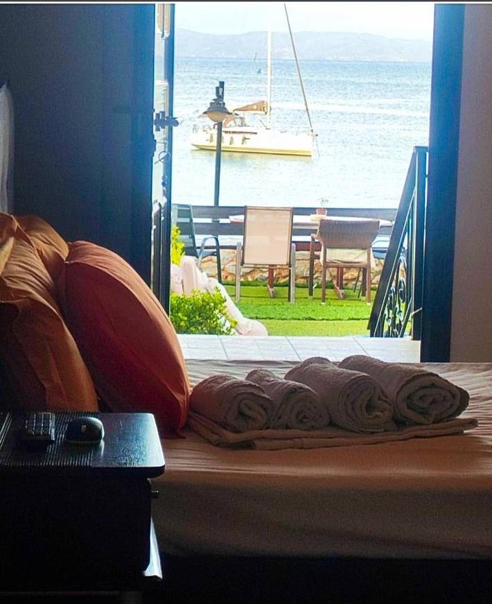 Gîte pour 6 personnes, avec vue et jardin, animaux acceptés dans Agistri - 4