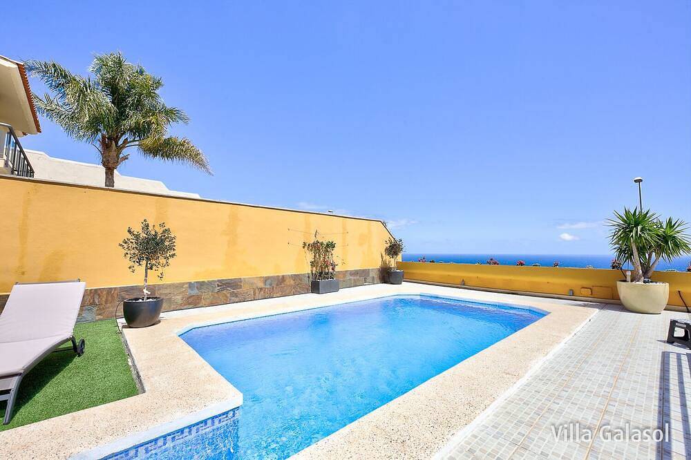 Villa Galasol with heated pool. in Radazul Bajo, El Rosario