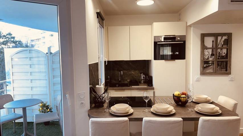 Appartement de vacances pour 4 personnes, avec terrasse