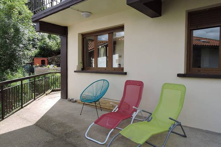 Apartamento de vacaciones para 3 personas, con terraza y jardín - 1