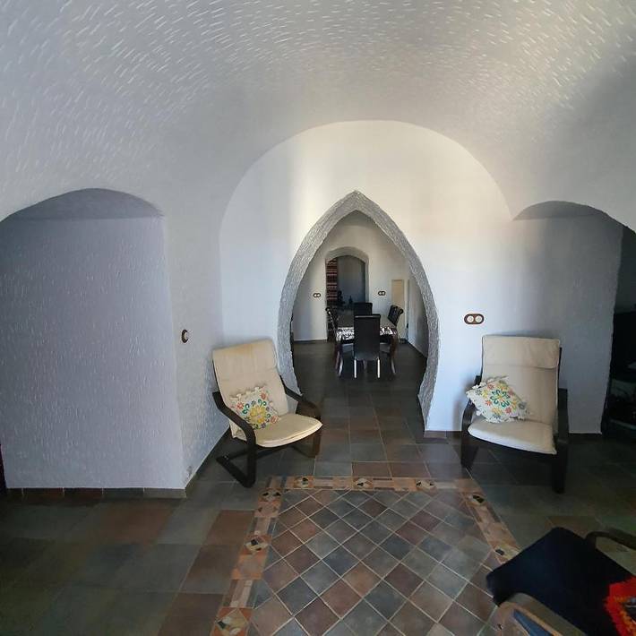 Casa rural para 7 personas, con jardín y terraza en Guadix