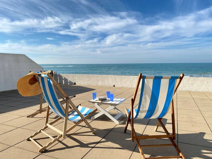 Location de vacances pour 8 personnes, avec terrasse dans Plage de La Parée - 2