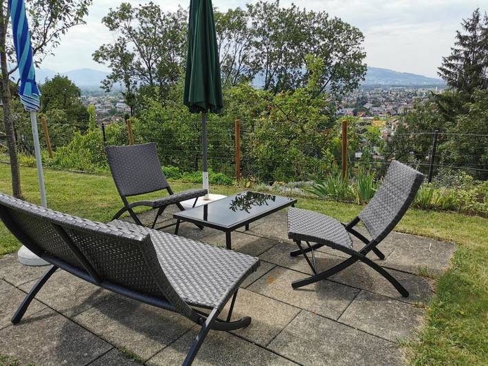 Gîte pour 9 personnes, avec vue ainsi que vue sur le lac et jardin à Dornbirn - 2
