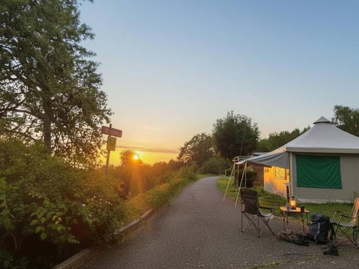Tente pour 4 personnes dans le Lot - 3