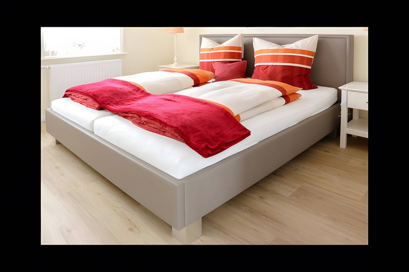 Ganze Wohnung, Apartment „Ferienwohnung Helene“ mit Gemeinschaftsgarten und Wlan in Uphusum, Nordfriesland