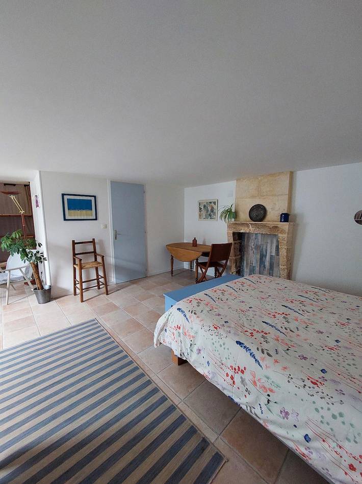 Chambre d’hôte pour 4 personnes, avec jardin en Charente-Maritime