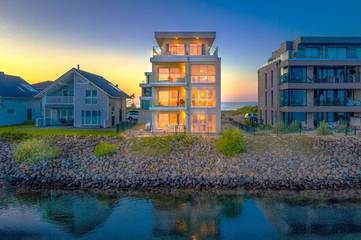 Ferienwohnung für 4 Personen, mit Sauna und Balkon in Olpenitz