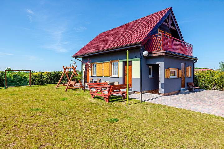 Ferienhaus für 4 Personen, mit Balkon, mit Haustier