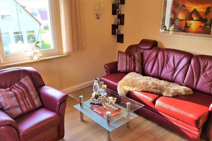 Ferienwohnung für 3 Personen, mit Terrasse und Garten sowie Ausblick in Radeberg