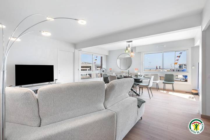 Gîte pour 6 personnes, avec Balcon et Vue à Fécamp - 3