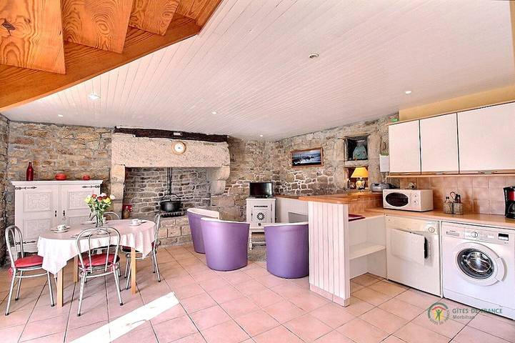 Gîte pour 4 personnes, avec terrasse à Ploemeur