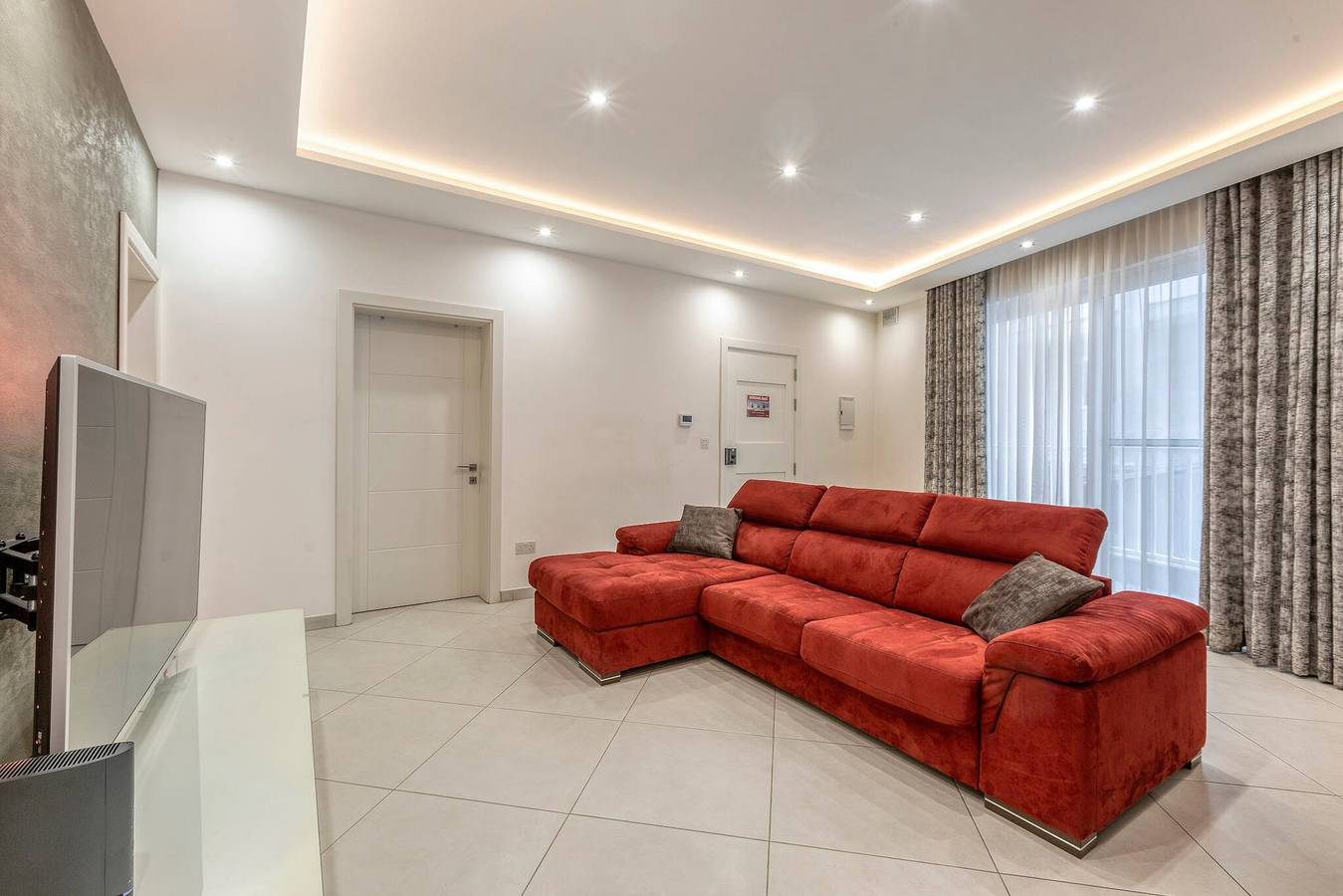 Ganze Wohnung, Luxuriöses und gemütliches 3-Zimmer-Appartement in Gzira, in der Nähe von Sliema und St. Julian's zu Fuß erreichbar in Gzira, Insel Malta