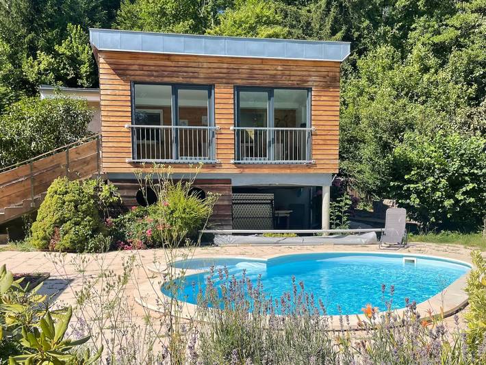 Ferienhaus für 8 Personen, mit Pool und Terrasse sowie Garten, mit Haustier - 1