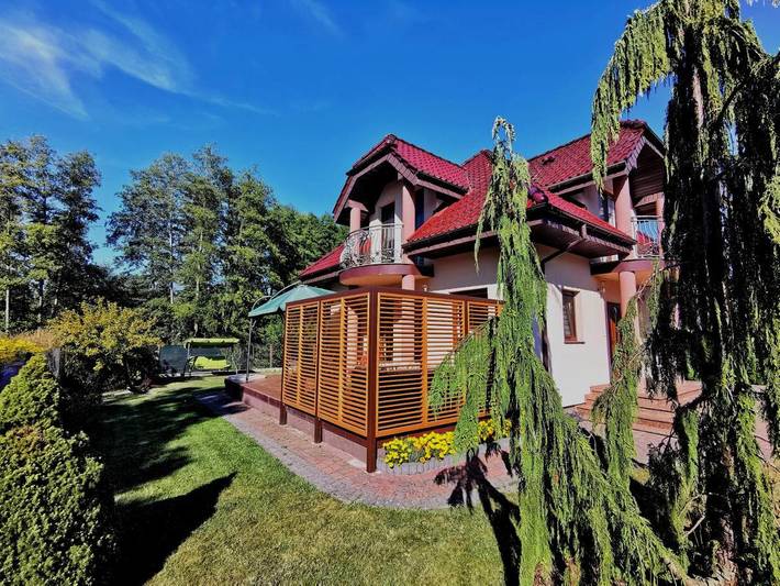 Willa dla 6 osób, z taras na Mazury