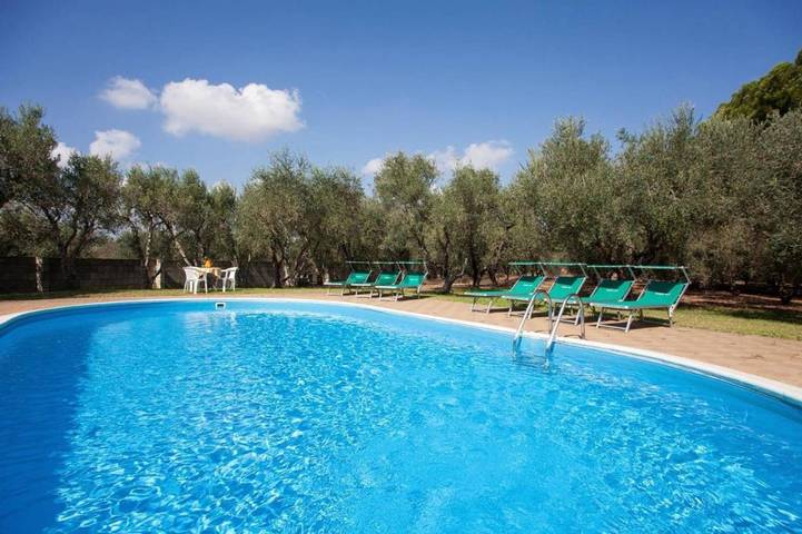 Villa per 2 persone, con piscina e terrazza in Corigliano d'Otranto