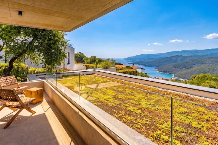 Villa pour 6 personnes, avec Vue sur l’océan et Bassin pour enfant à Rabac