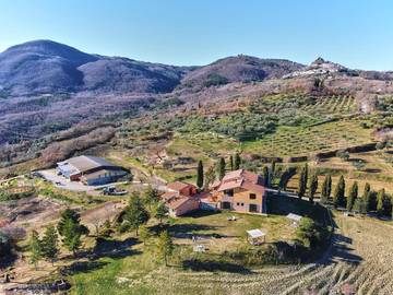 Cottage pour 2 personnes, avec terrasse ainsi que jardin et vue à Campiglia d'Orcia