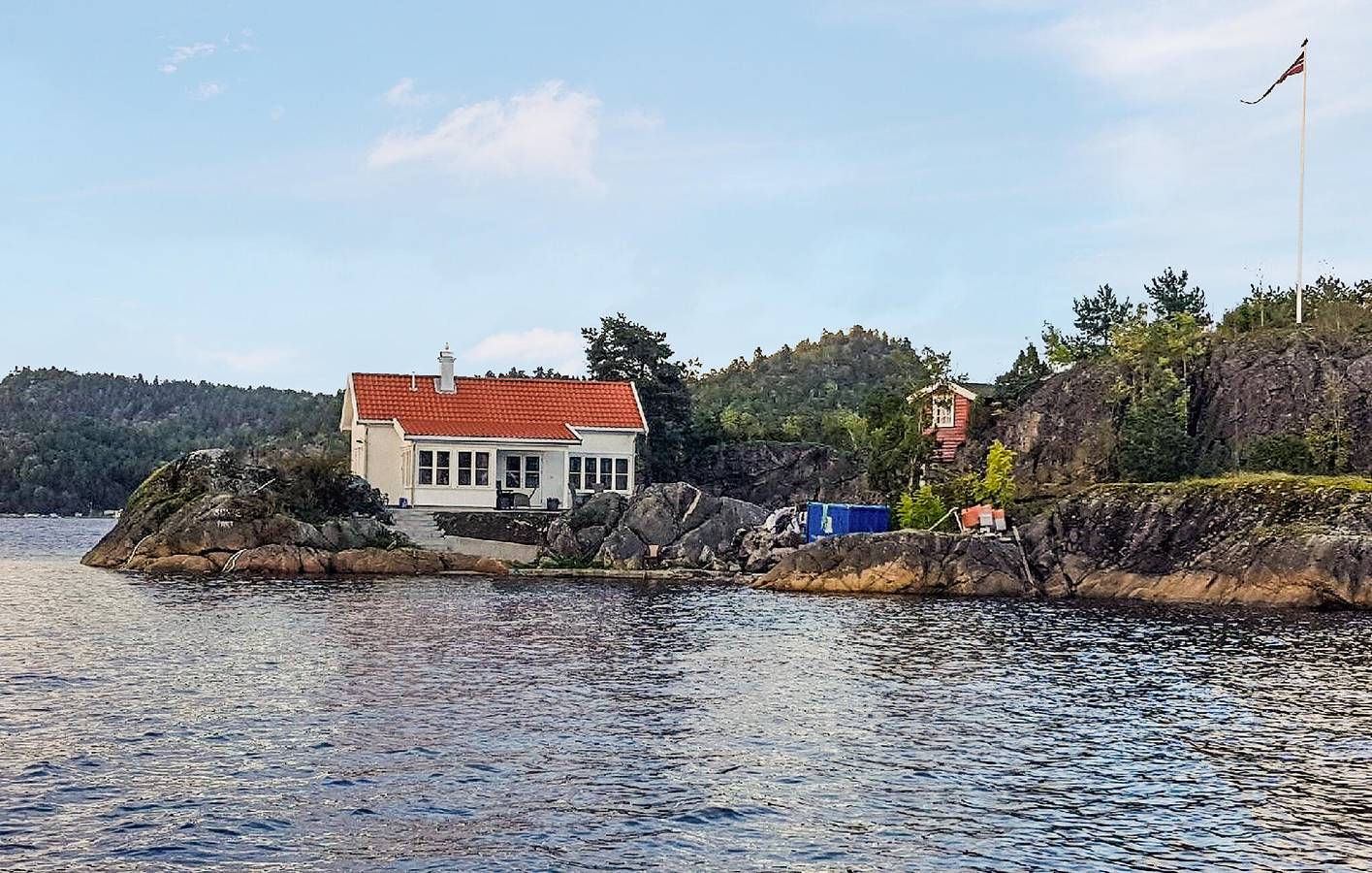 Ferienhaus für 8 Personen mit Ausblick in Porsgrunn