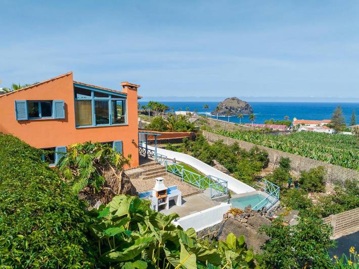 Ferienhaus für 6 Personen, mit Ausblick und Pool sowie Garten auf den Kanaren - 3