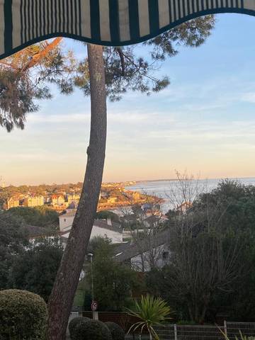 Gîte pour 3 personnes, avec terrasse et vue dans Plage du Platin