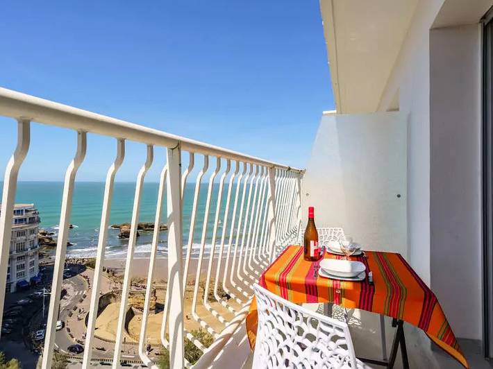 Gîte pour 2 personnes, avec balcon dans Le Bellevue (Biarritz) - 2