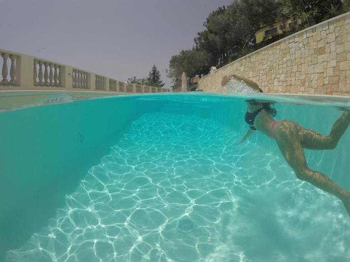 B&b per 3 persone, con Idromassaggio e Terrazza nonché Giardino e Piscina a Cetraro