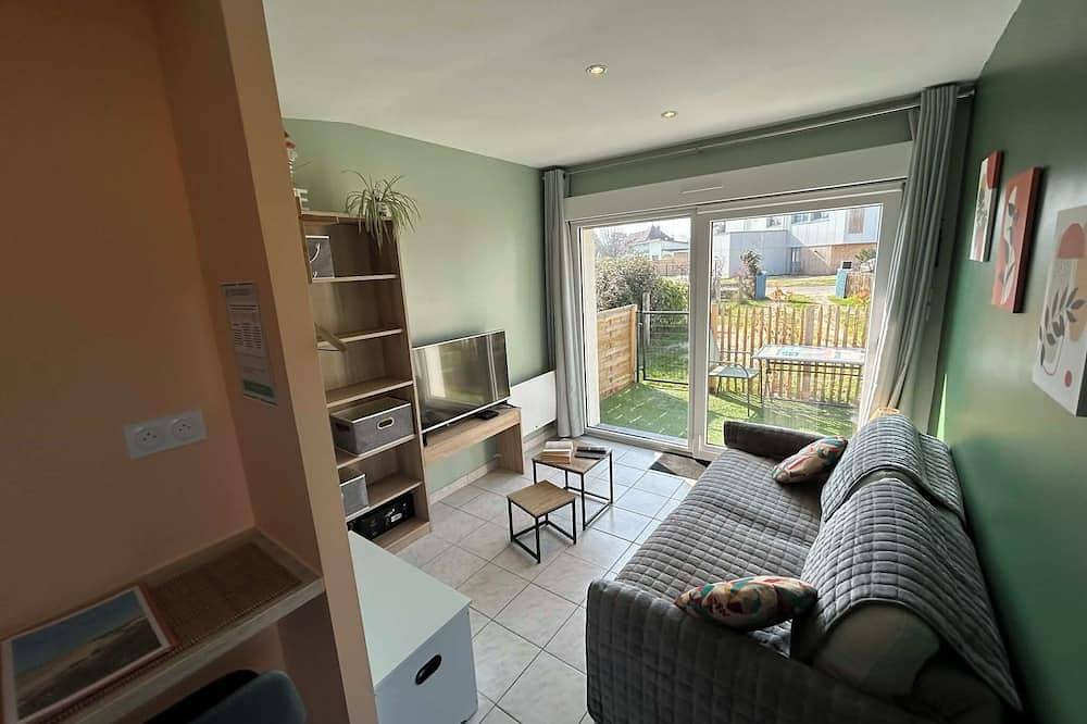 Ganze Wohnung, Studio individuel plein pied avec extérieur et parking, à 200m des dunes . in Merlimont, Montreuil und Umgebung