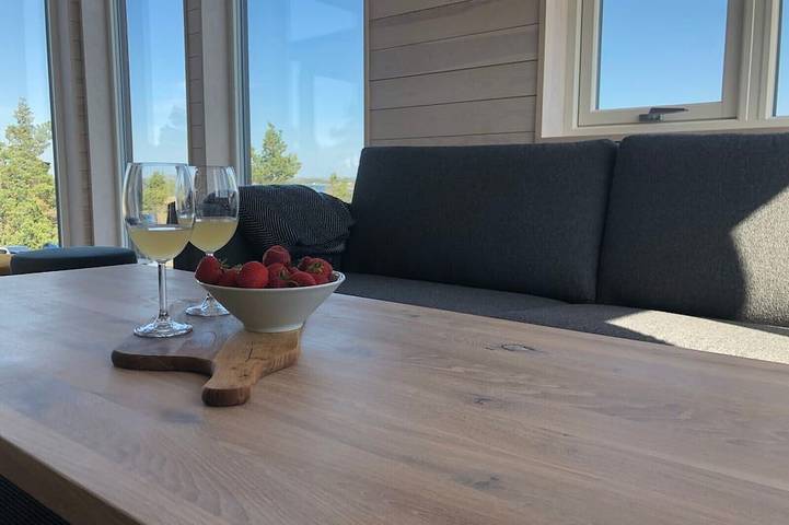 Neues Ferienhaus, idyllische Lage am Meer in Nærøy