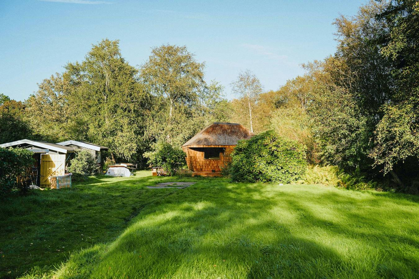 Ein von einem Architekten entworfenes Tiny House mit Sauna in Strandnähe in Høve Strand, Asnæs