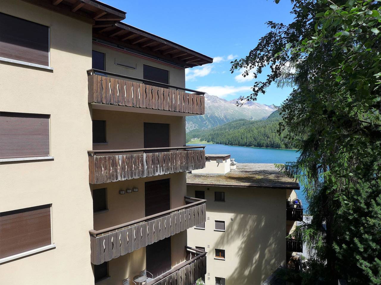 Ganze Wohnung, Chesa Sonnalpine B 46 in St. Moritz, Sankt Moritz