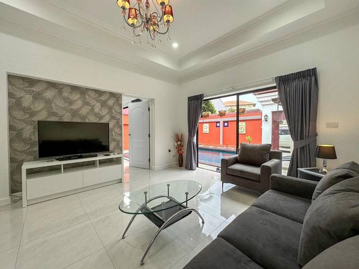 Villa pour 4 personnes, avec terrasse ainsi que jardin et piscine à Pattaya - 3