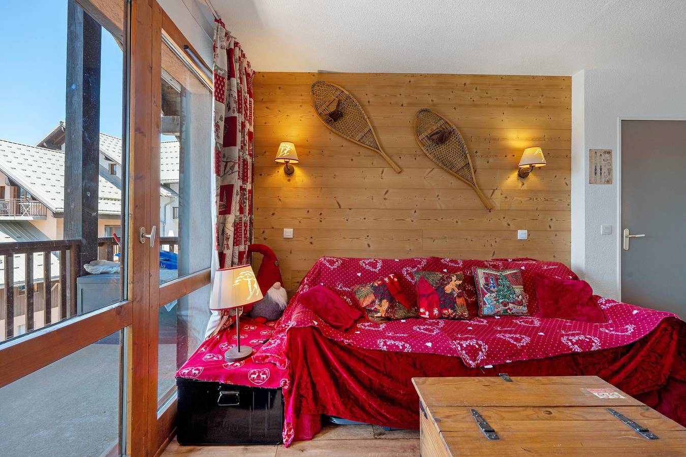 Appartement entier, Appartement « Valmeinier Le Miras » avec vue montagne, terrasse privée et Wi-Fi in Valmeinier, Région de Saint-Jean-de-Maurienne