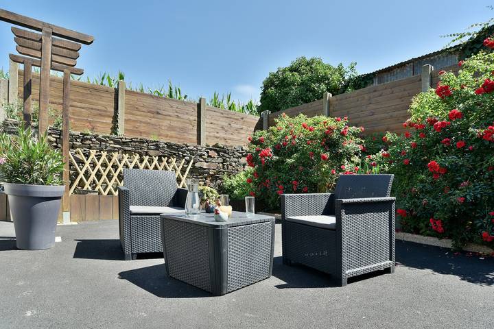 Casa de vacaciones para 3 personas con jardín in Baguer-Morvan, Región de Saint-Malo