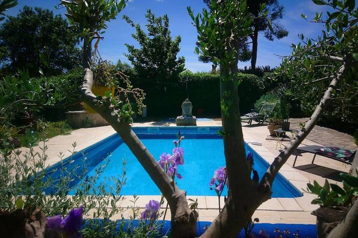 Appartement de vacances pour 2 personnes, avec jardin ainsi que terrasse et piscine - 1