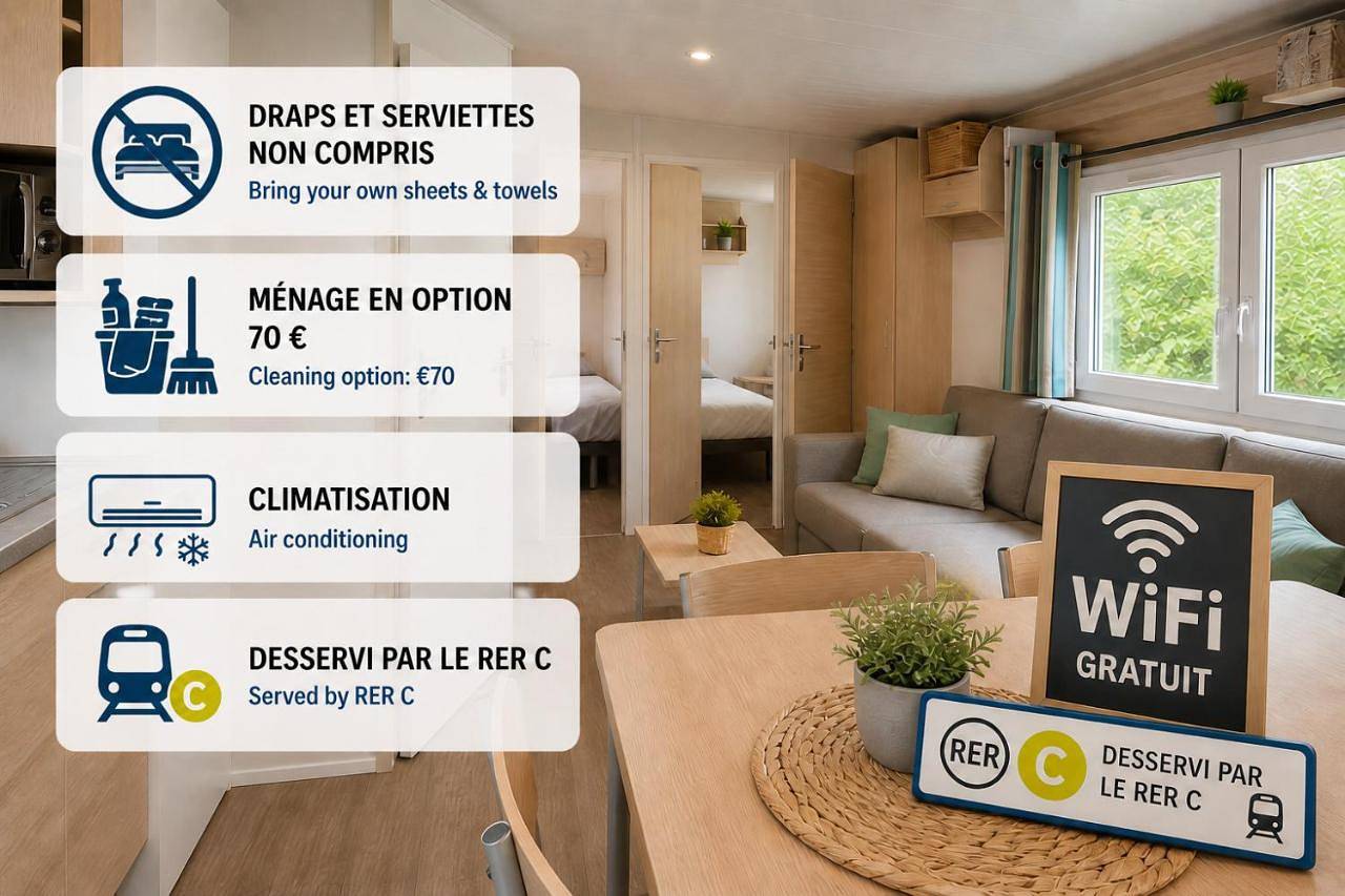 Parisylva 3 Ch - 6 Pers Paris 45 Min in Saint-Chéron, Essonne