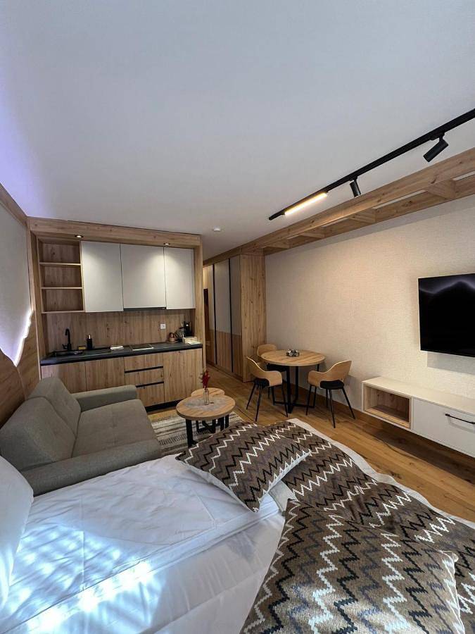 Aparthotel para 4 pessoas, com sauna e jardim e ainda piscina and vista - 1
